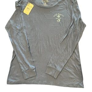 Salt Life Charcoal Long Sleeve Tee